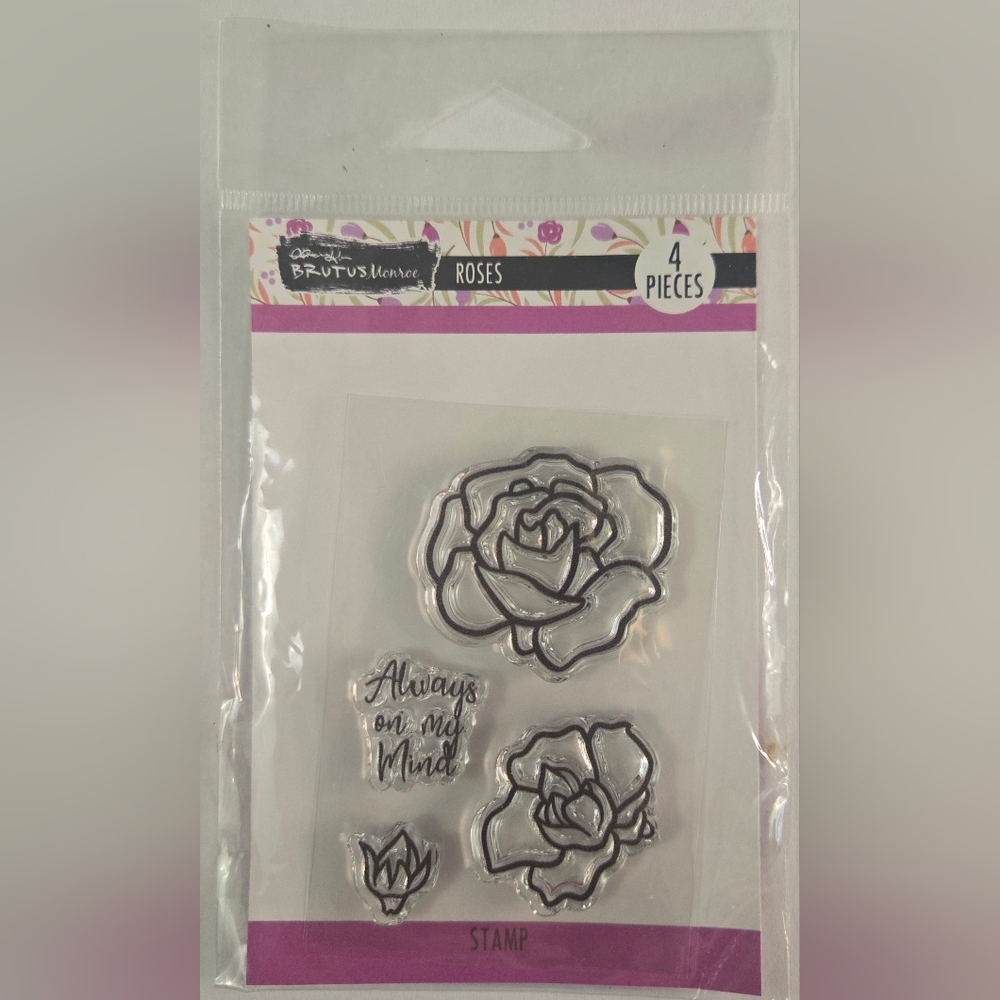 Brutus Monroe Rose Stamp Set